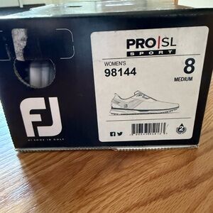 Women’s Black FootJoy Golf Shoes